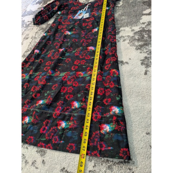 Women's Floral Print 3/4 Sleeve Dress‎  Rachel Comey 6 W/Pockets - Picture 9 of 9